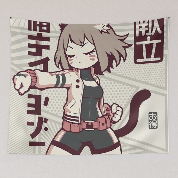 Item preview, Japanese Comic Nekomimi Girl Pop Culture Poster designed and sold by IAPICTURE.