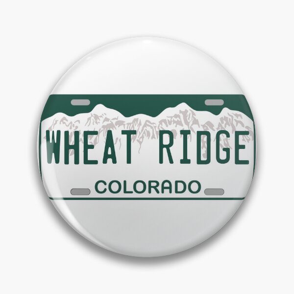 Item preview, Wheat Ridge Colorado License Plate designed and sold by Decal Mania.