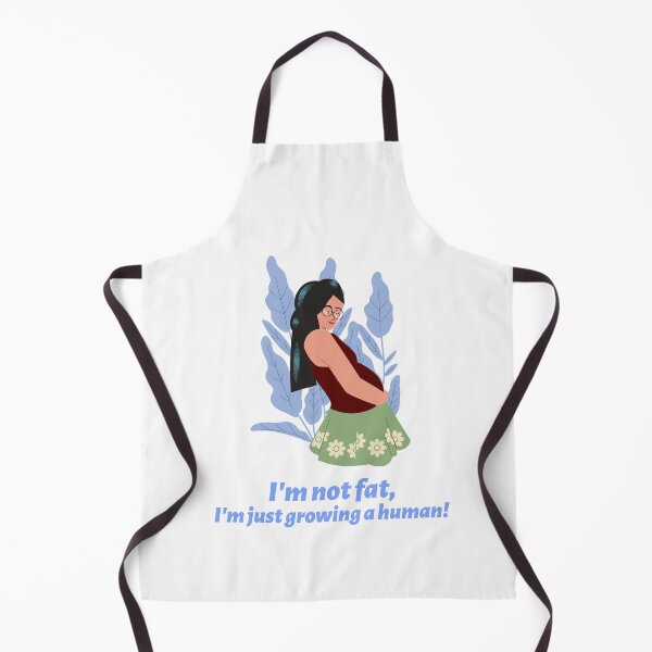 Item preview, Funny, I'm not fat, I'm just growing a human! maternity theme design designed and sold by NeaftyFinds.