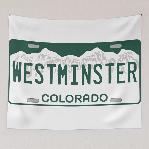 Item preview, Westminster Colorado License Plate designed and sold by Decal Mania.
