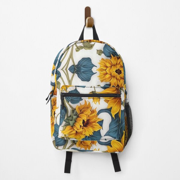Item preview, intertwined sunflowers with blue leaves summer and spring collection designed and sold by Carlos Gudino.