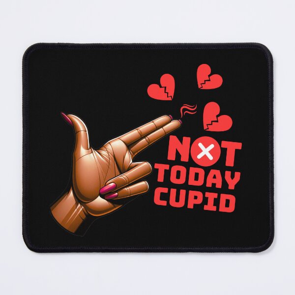 Item preview, Not Today Cupid Red | Anti-Valentine's Humor designed and sold by Zuriel Hargrove.