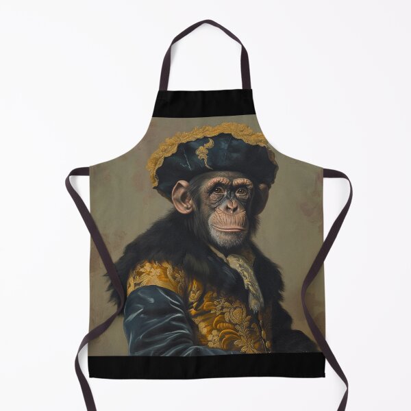 Item preview, Captain Le Monke - Renaissance Portrait designed and sold by MobAesthetic.