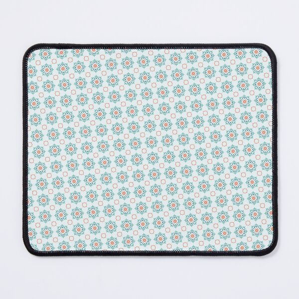 Item preview, Orange & Green Flower Repeating Seamless Continuous Pattern Design designed and sold by Alchemy-A-La-G.