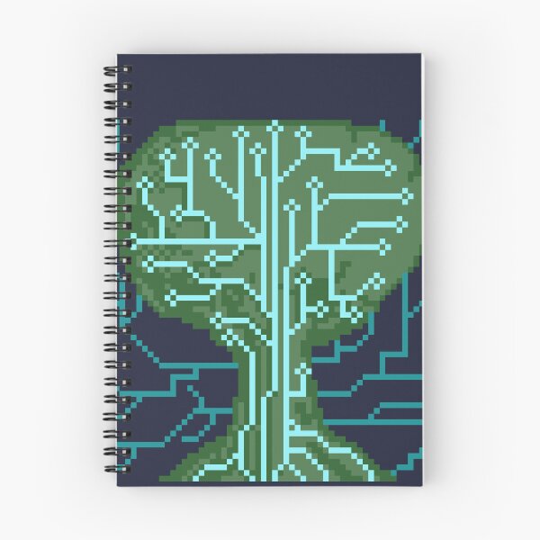 Item preview, Pixel Art Circuit Tree designed and sold by PixelCarvel.