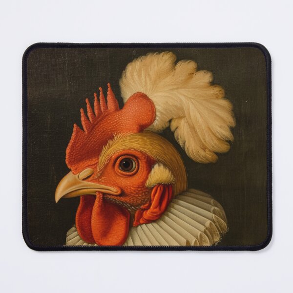 Item preview, Grace the Chicken - Renaissance Art designed and sold by MobAesthetic.