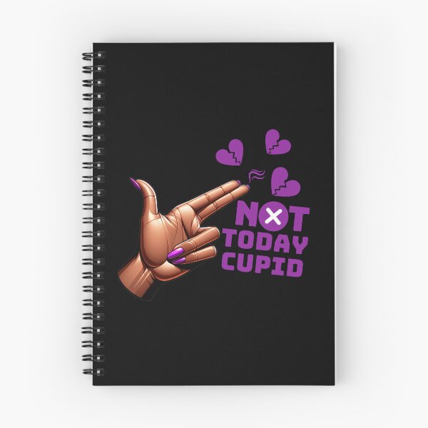 Item preview, Swipe Left on Cupid Purple | Not Today Cupid | Humorous Bold Anti-Valentine's Day designed and sold by Zuriel Hargrove.