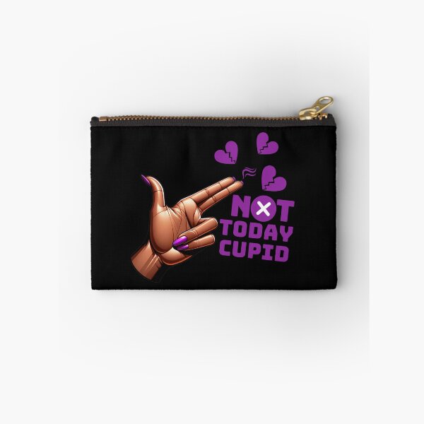 Item preview, Swipe Left on Cupid Purple | Not Today Cupid | Humorous Bold Anti-Valentine's Day designed and sold by Zuriel Hargrove.