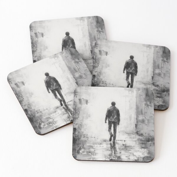 Item preview, Solitary Walk - Monochrome  designed and sold by OldSoulPrints.