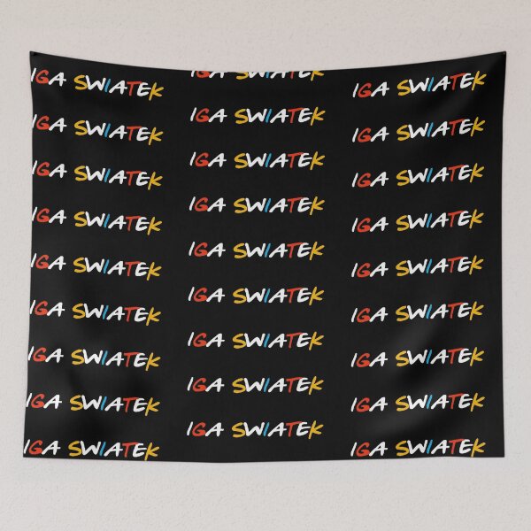 Item preview, Iga Swiatek fancy letters  designed and sold by AissTee.