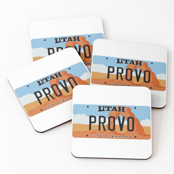 Item preview, Provo Utah License Plate designed and sold by Decal Mania.