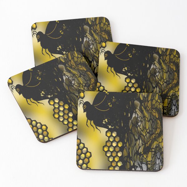 Item preview, Bee Mine, fluido digital con células designed and sold by MayGreenAbgrall.