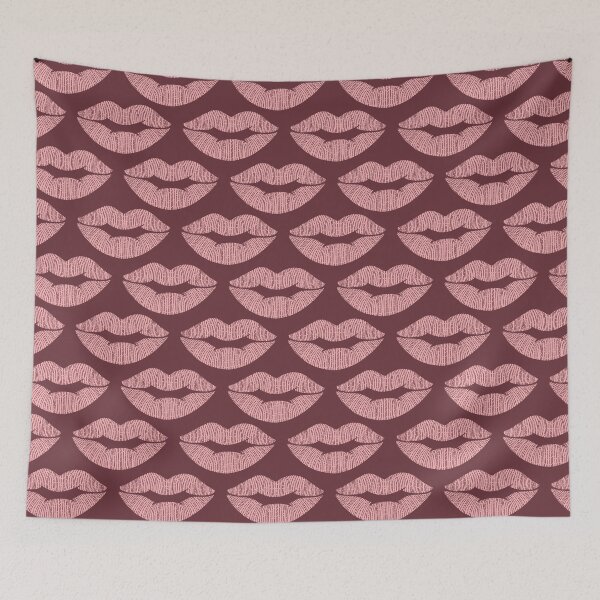 Item preview, Sexy Lips Seamless Pattern designed and sold by ZaryaKiqo.