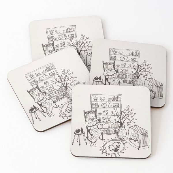 Item preview, Cozy Hearth designed and sold by Liwei-Doodles.