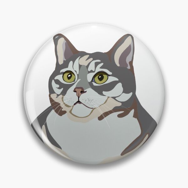 Item preview, Grey Cat - Gray Cat designed and sold by Insiya Pardiwala.