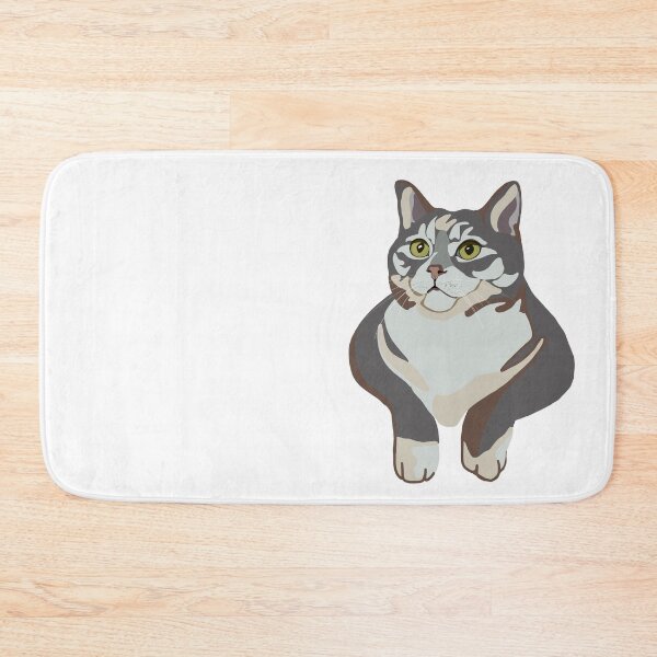 Item preview, Grey Cat - Gray Cat designed and sold by Insiya Pardiwala.