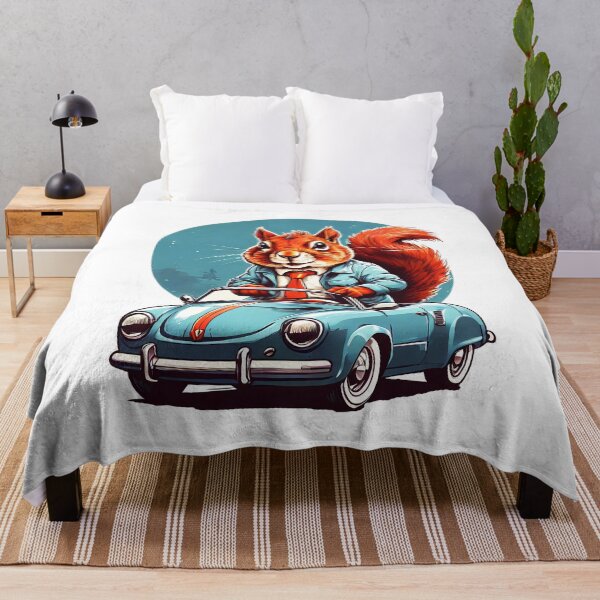 Item preview, Squirrel Riding a Super Car designed and sold by WIKWOK.