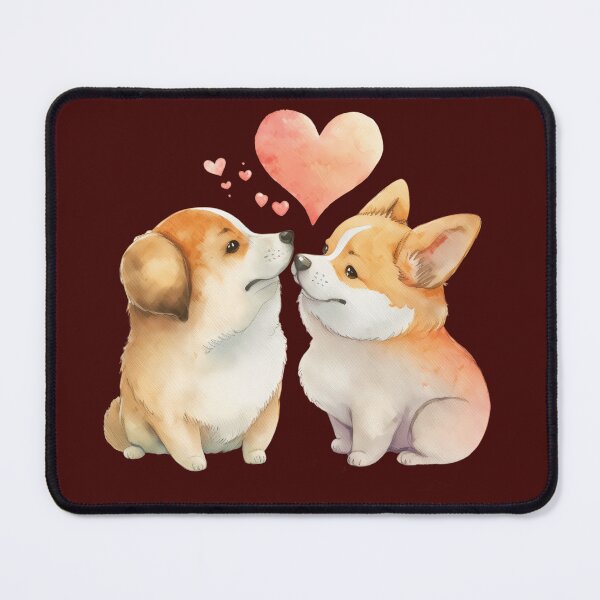 Item preview, Cute Corgi puppy love! designed and sold by fribabywonder.