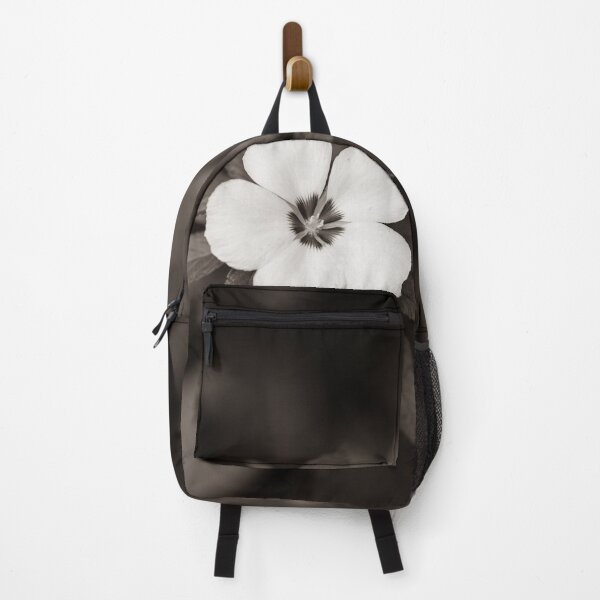 Item preview, Flower with five petals, top view. Black and white. designed and sold by sinseeho.