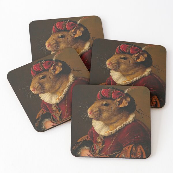 Item preview, Renaissance Rat - Medici Portrait designed and sold by MobAesthetic.