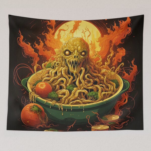 Item preview, Ramen Noodle Monster designed and sold by Obsidian Ink by Wilshire.