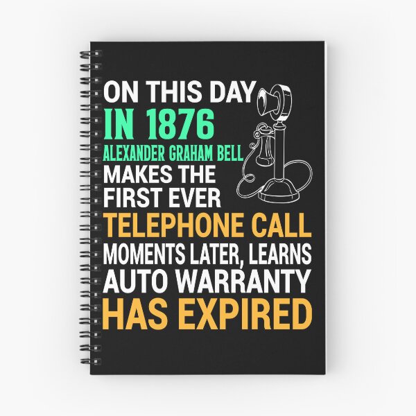Item preview, Alexander Bell discovers his auto warranty expired designed and sold by Freshestgoods.