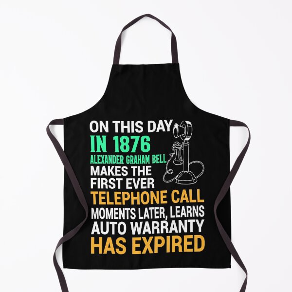 Item preview, Alexander Bell discovers his auto warranty expired designed and sold by Freshestgoods.