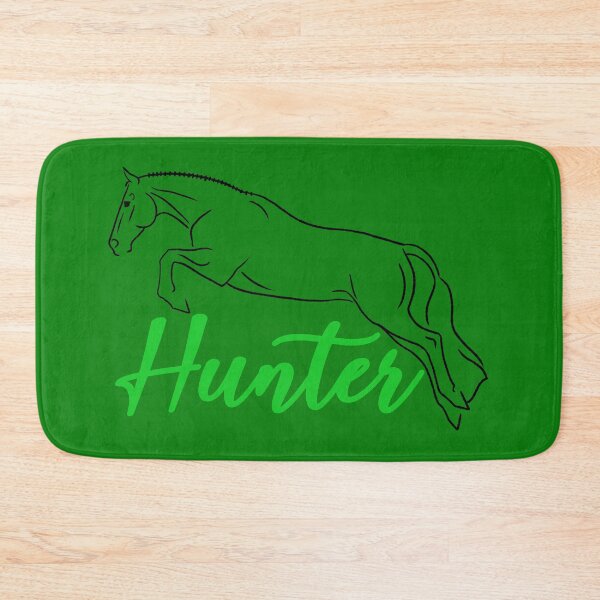 Item preview, Black Hunter Horse Sketch with Green Text designed and sold by DappledMoon.