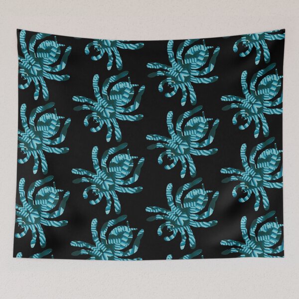 Item preview, Blue Liminal Stairs Tarantula designed and sold by IgorAndMore.
