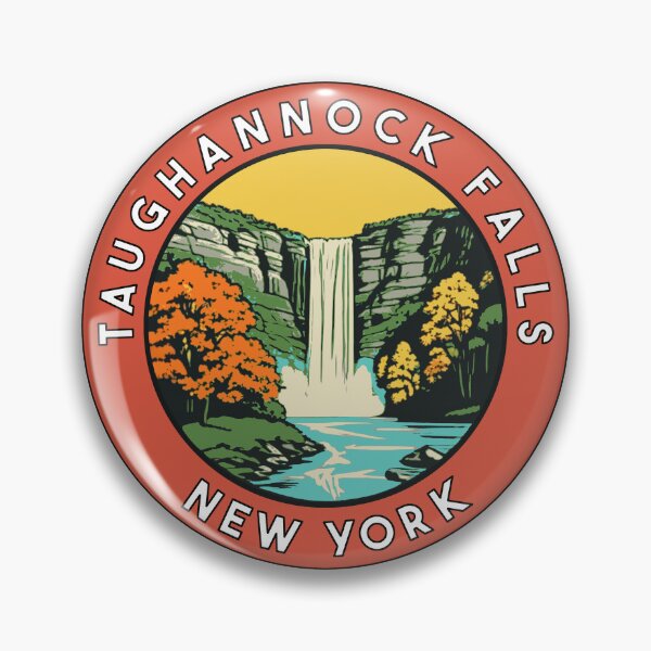 Item preview, Vintage Style Taughannock Falls Decal Design designed and sold by Decal Mania.