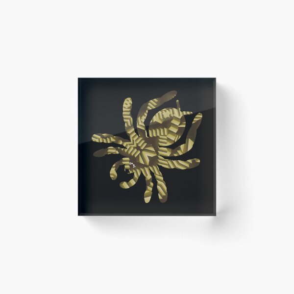 Item preview, Yellow Liminal Stairs Tarantula designed and sold by IgorAndMore.