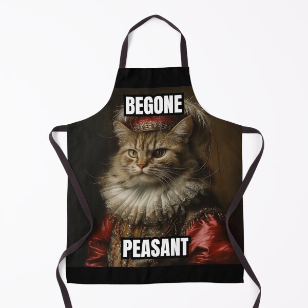 Item preview, Begone Peasant Aristocat Cat Portrait designed and sold by MobAesthetic.