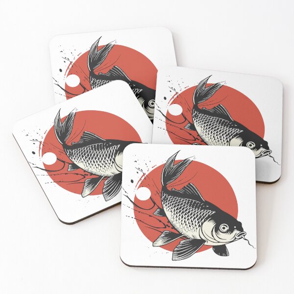 Item preview, Retro carp koi designed and sold by TheRealmWithin.