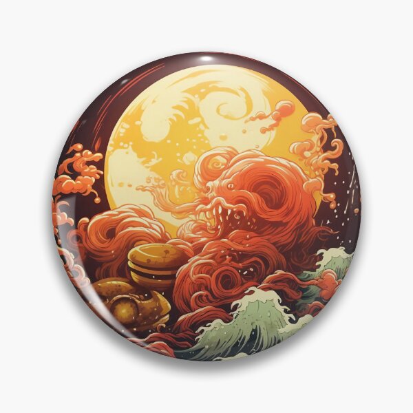 Item preview, Ramen Noodle Monster designed and sold by Obsidian Ink by Wilshire.