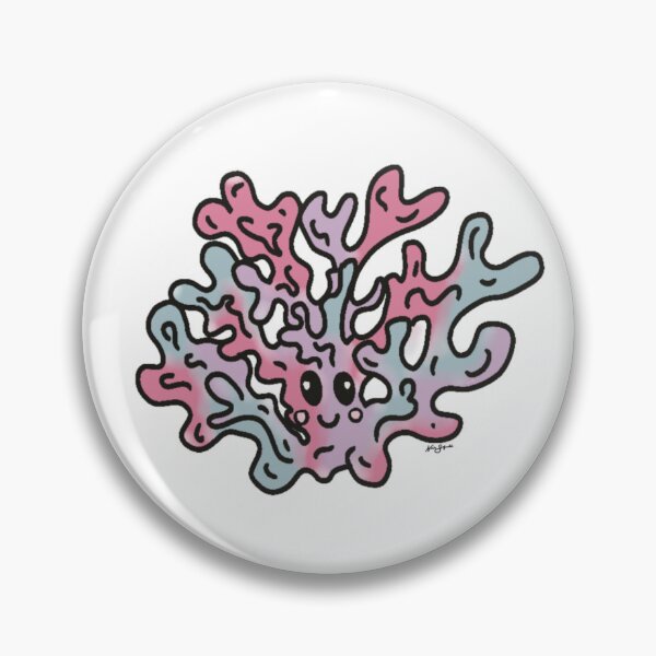 Item preview, coral kawaii designed and sold by Nina’s Creative Canvas.
