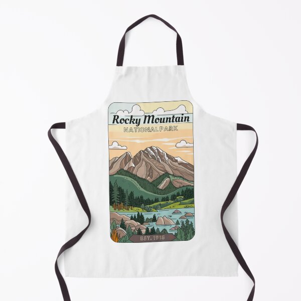 Item preview, Rocky Mountains National Park designed and sold by WatercolorWilds.