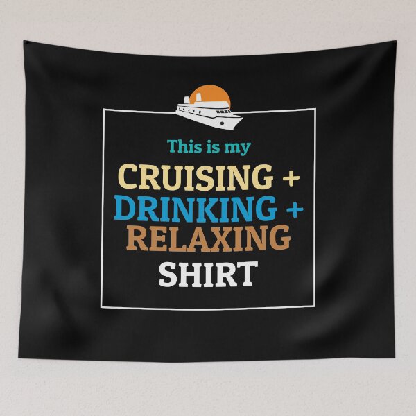 Item preview, This is My Cruising Drinking Relaxing Sea Ocean Vacation Tee designed and sold by Kieran Abbott.