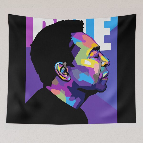 Item preview, Pele in WPAP Style  designed and sold by Xezyy.