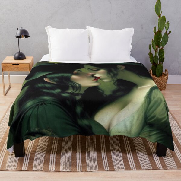 Item preview, LGBTQ Goth Antique Witch Lovers Portrait Lesbians designed and sold by TheDarkWardrobe.