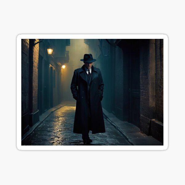 Item preview, In the depths of a dimly lit alley designed and sold by Nikola1818.