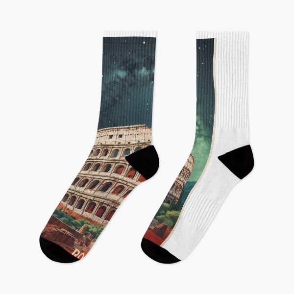 Item preview, Rome Italy Starry Night Vintage Poster Tourism  designed and sold by TravelersGems.