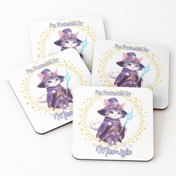 Item preview, I'm Protected by Meowgic designed and sold by snowskin.
