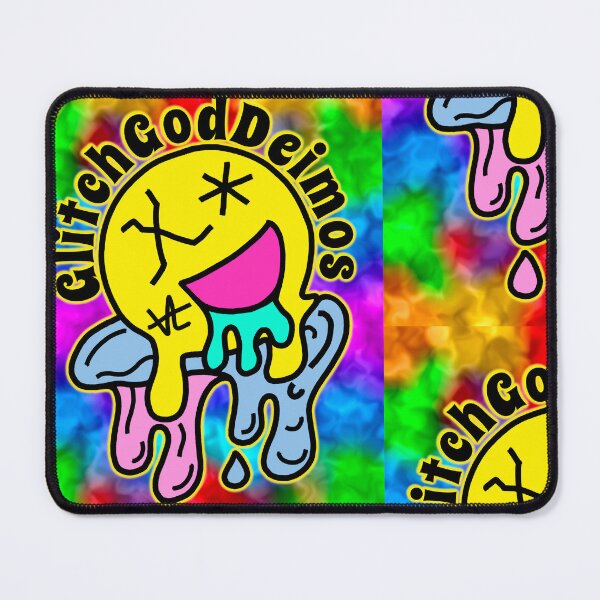 Item preview, GlitchGodDeimos Acid Smiley designed and sold by UrbanAlienShops.