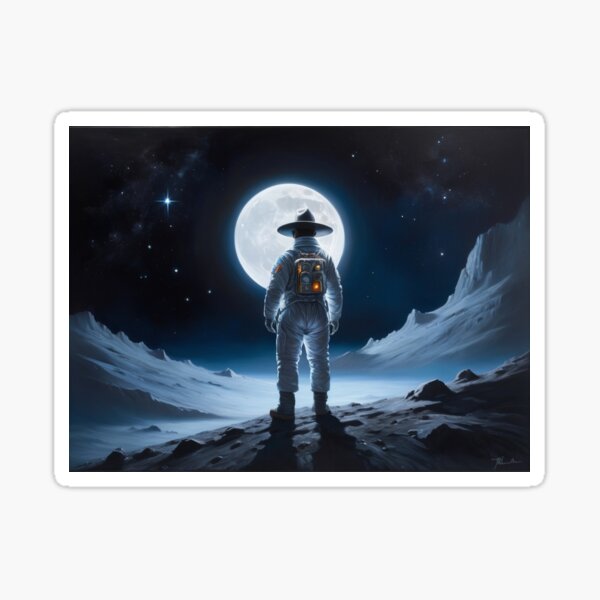 Item preview, A mesmerizing noir-inspired moon miner designed and sold by Nikola1818.