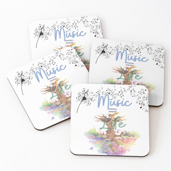 Item preview, Music is Life designed and sold by ASHBooksnThings.