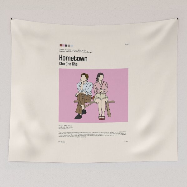 Item preview, Hometown Cha-Cha-Cha, Kdrama (2021) designed and sold by PinkandP.