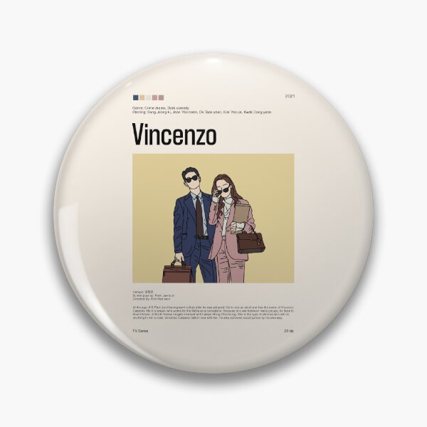 Item preview, Vincenzo, Kdrama (2021) designed and sold by PinkandP.