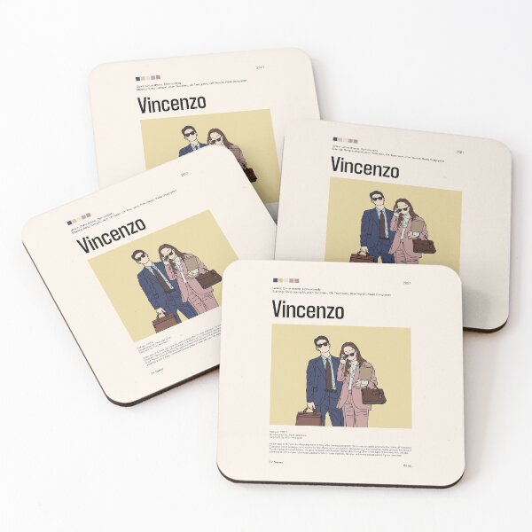 Item preview, Vincenzo, Kdrama (2021) designed and sold by PinkandP.