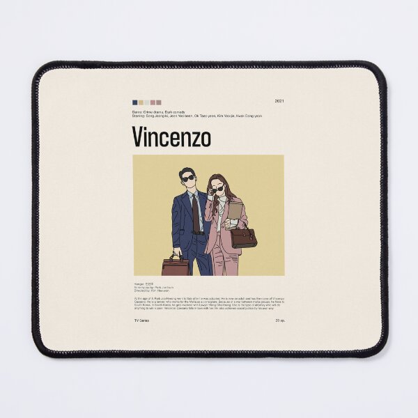 Item preview, Vincenzo, Kdrama (2021) designed and sold by PinkandP.