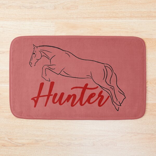 Item preview, Black Hunter Horse Sketch with Red Text designed and sold by DappledMoon.